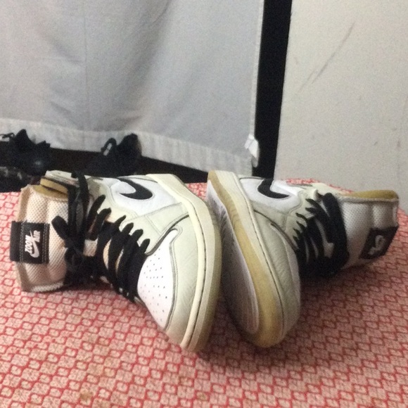 Mens Nike Air Jordan 1 zoom shoes sneakers running sz10 used in good condition - Picture 6 of 8